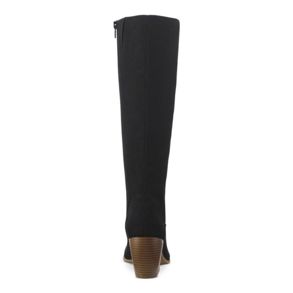 Style & Co. Warrda Knee High Boots Black, Women’s Size 11, Block Heel, Side Zip - Picture 2 of 10